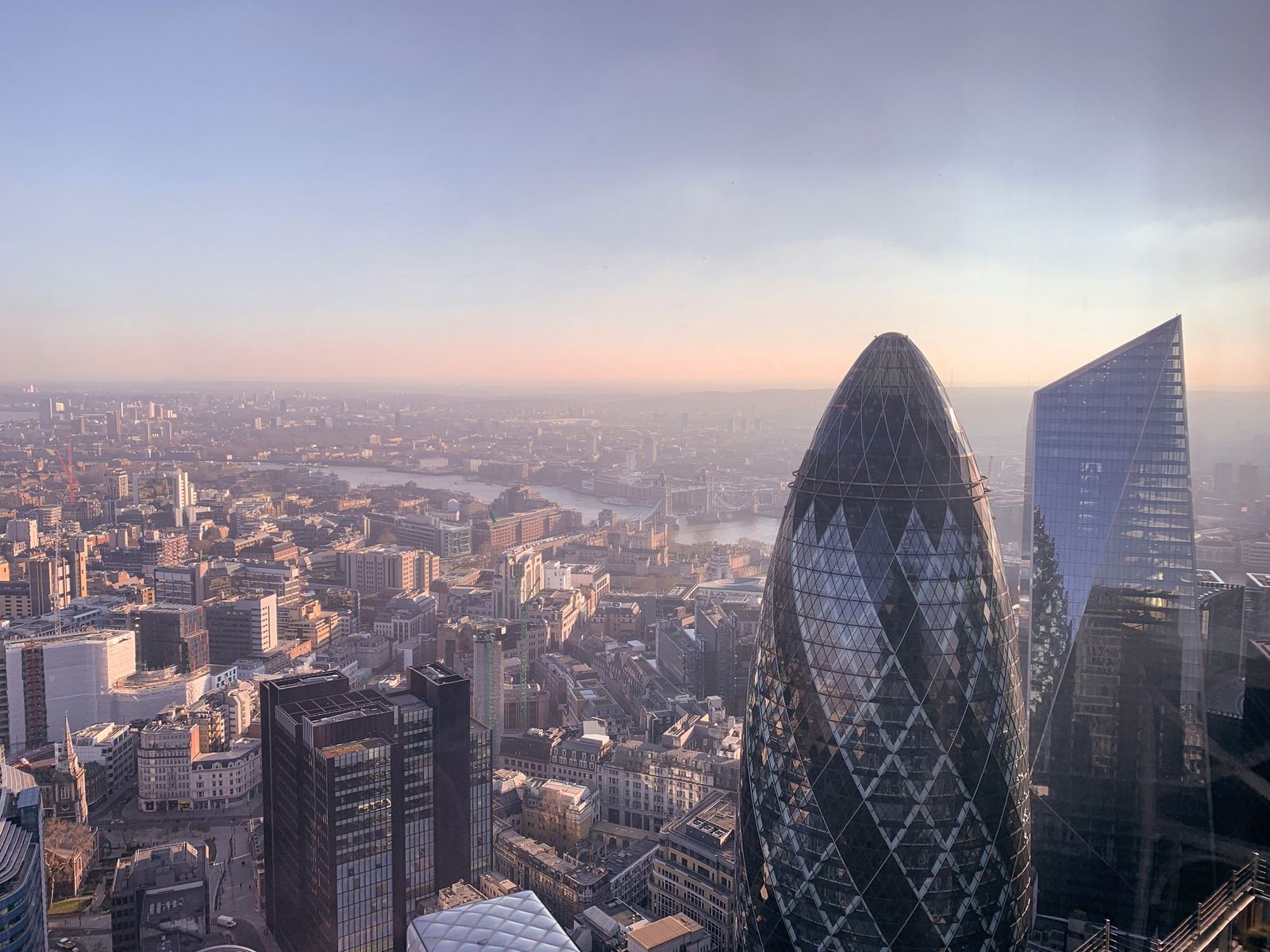 City of London skyline